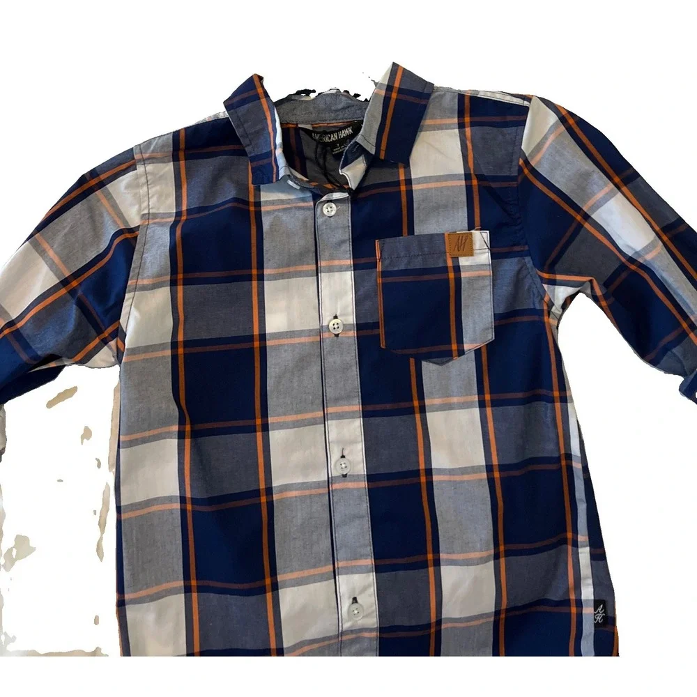Tony Hawk American HawkLong Sleeve Boys Shirt Size 7  Back To School